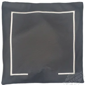 Talis Batlech Black Leather Silver Thread